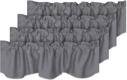 H.VERSAILTEX 4 Panels Blackout Curtain Valances by HVERSAILTEX