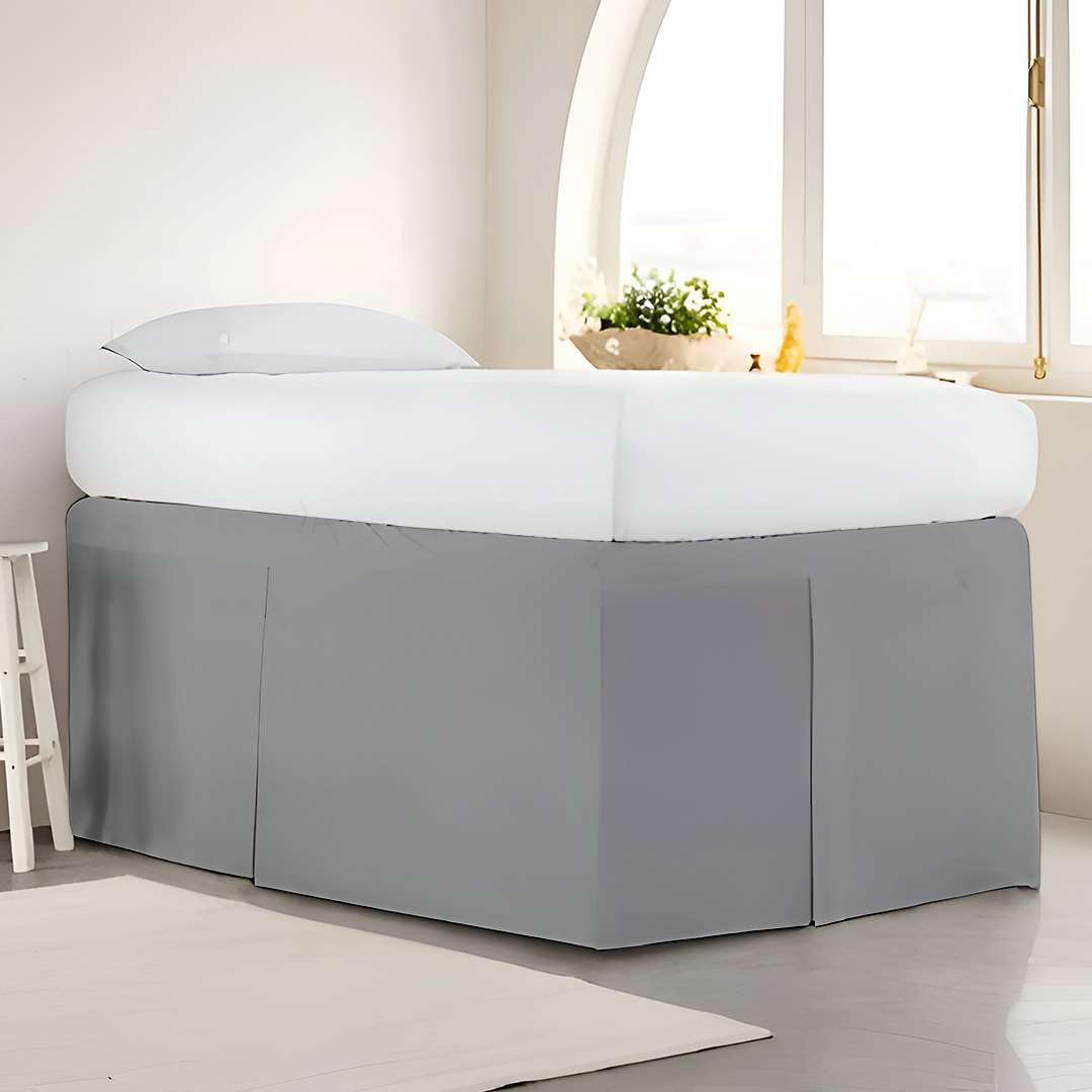 extra long dorm bed skirt, twin xl 36, main product view