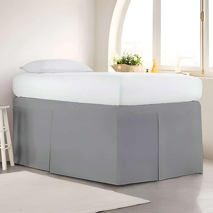 extra long dorm bed skirt, twin xl 36, main product view