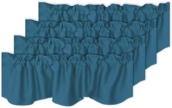 H.VERSAILTEX 4 Panels Blackout Curtain Valances by HVERSAILTEX