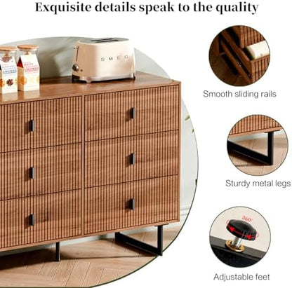 chrangmay modern chest of drawers with 9 drawers,deep showing dimensions