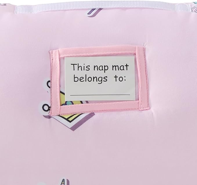 beeweed Toddler Nap Mat, Rollup Design Kid Sleeping Mat - Image 4