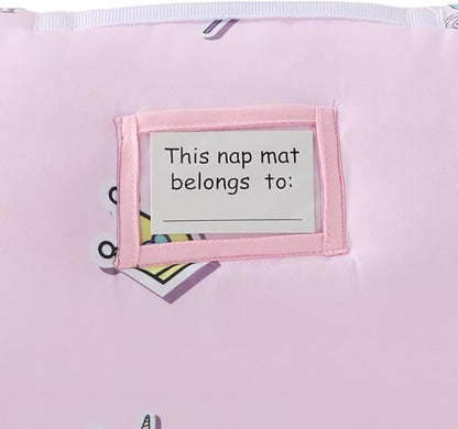 beeweed Toddler Nap Mat, Rollup Design Kid Sleeping Mat - Image 4