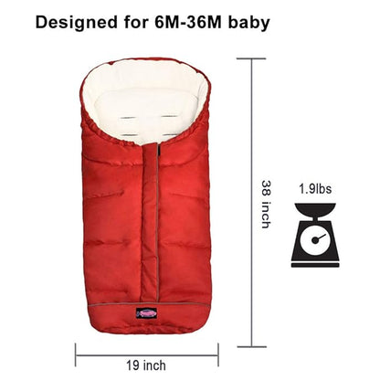 Waterproof Universal Stroller Bunting Bag, 3in1 Use Baby Sleeping Bag Adaptable - Image 3