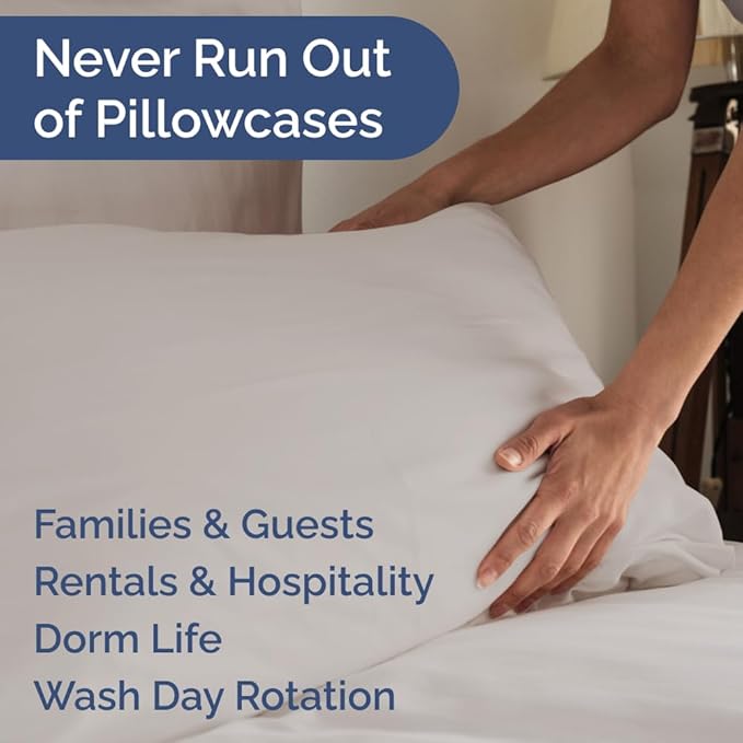 Queen Pillow Cases Set of 10 - Image 5