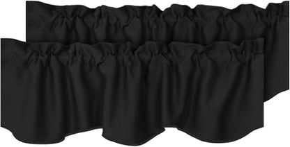 H.VERSAILTEX 2 Panels Blackout Curtain Valances by HVERSAILTEX