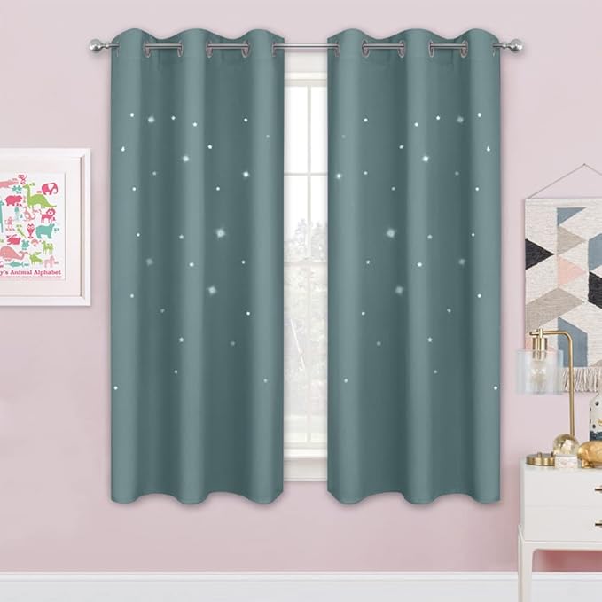 NICETOWN Stars Curtains for Kids Room by NICETOWN