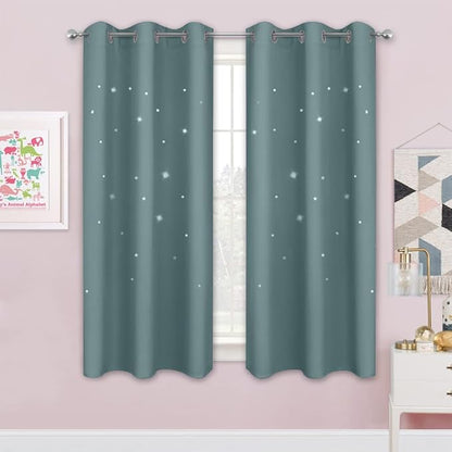NICETOWN Stars Curtains for Kids Room by NICETOWN