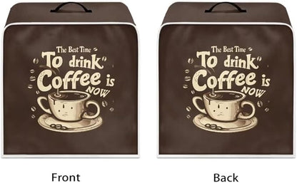 Mumeson Coffee Cup Coffee Maker Cover, Home Kitchen Appliance Cover Stain Dust - Image 2