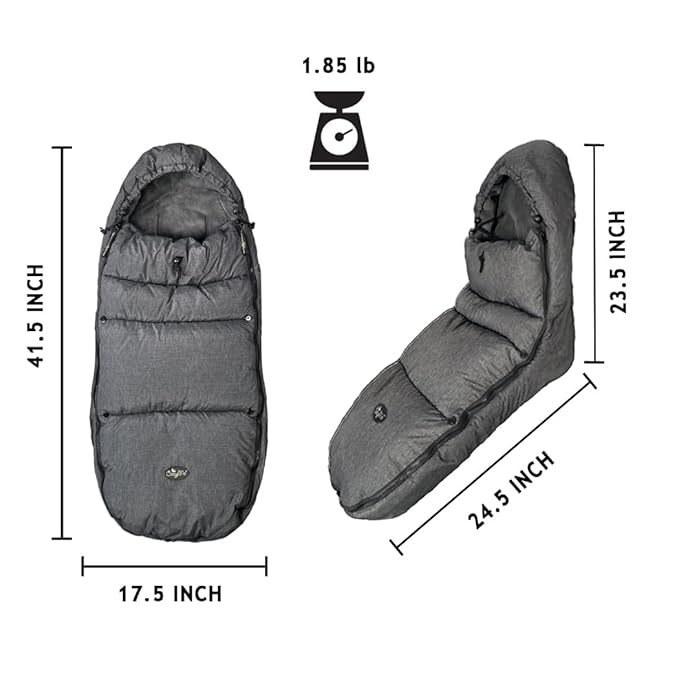 CozyMe Stroller Footmuff, Stroller Blanket - Image 3