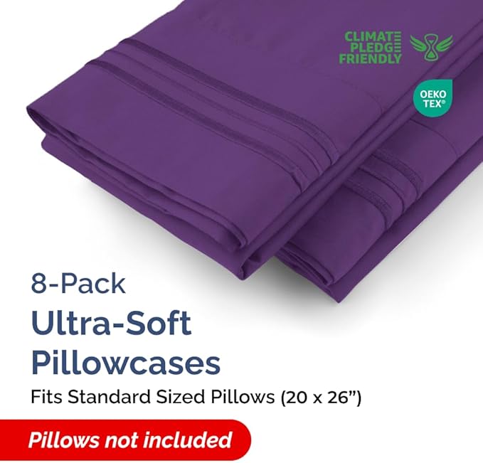 Standard Pillow Cases Set of 8 - Image 2