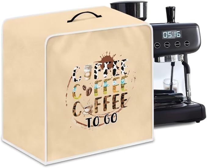 Mumeson Coffee Cup Coffee Maker Cover, Modern Stand Mixer Cover, Coffee Beans by Mumeson