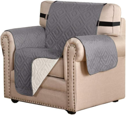 H.VERSAILTEX Reversible Chair Cover Furniture Protector Anti-Slip Couch Cover by HVERSAILTEX