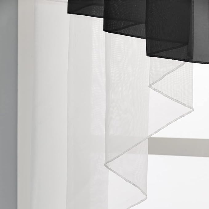 PearAge Swag Sheer Valance Curtains - Image 6