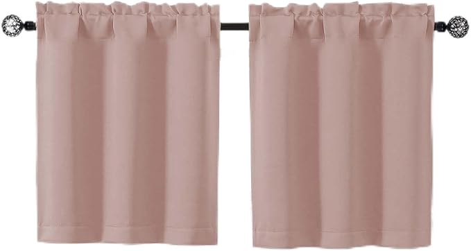 Gwine 24 Inch Long Tier Curtains by Gwine
