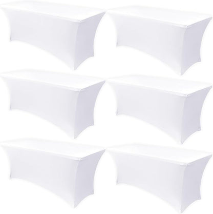 Obstal 6 Pack Stretch Spandex Table Covers by Obstal