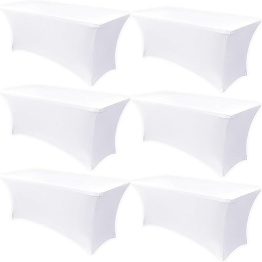 Obstal 6 Pack Stretch Spandex Table Covers by Obstal