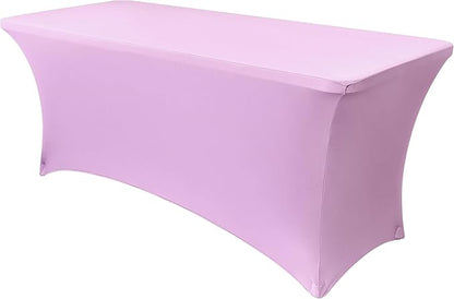 Obstal Spandex Table Cover 6ft Fitted Tablecloth Rectangular by Obstal