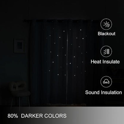 Ombre Rainbow Blackout Curtains - Image 3