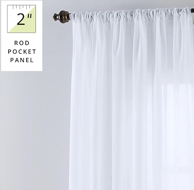 SmartSheer Thermoregulating Semi-Sheer Curtains – Energy-Saving Privacy Panels - Image 2