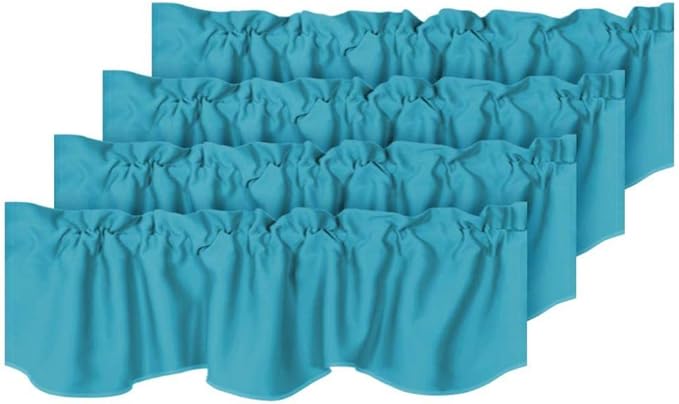 H.VERSAILTEX 4 Panels Blackout Curtain Valances by HVERSAILTEX