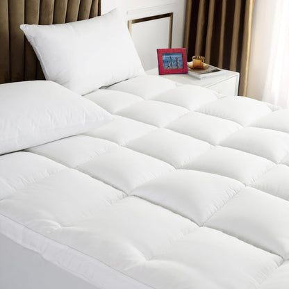 king mattress topper - extra thick mattress pad, main product view