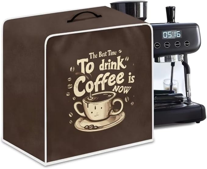 Mumeson Coffee Cup Coffee Maker Cover, Home Kitchen Appliance Cover Stain Dust by Mumeson
