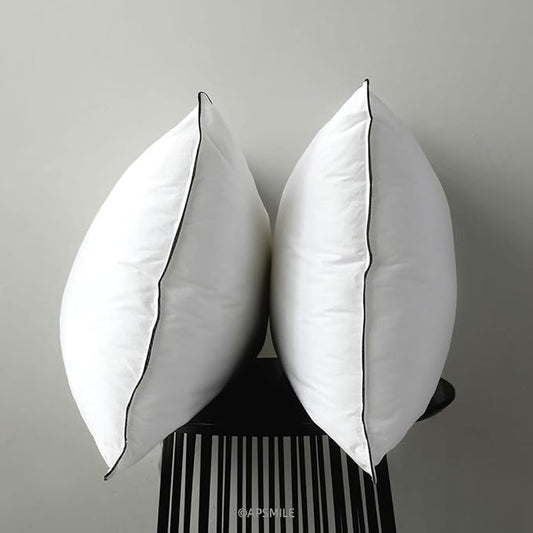 APSMILE Organic Feather Down Pillows Set of 2, Queen Size Bed Pillows by APSMILE