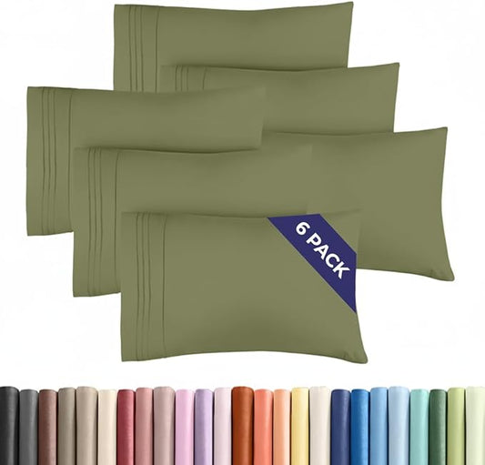 King Pillow Cases Set of 6 by CGKUnlimited