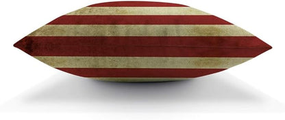 AOYEGO Flag of The United States Throw Pillow Cover America Vintage Striped - Image 5