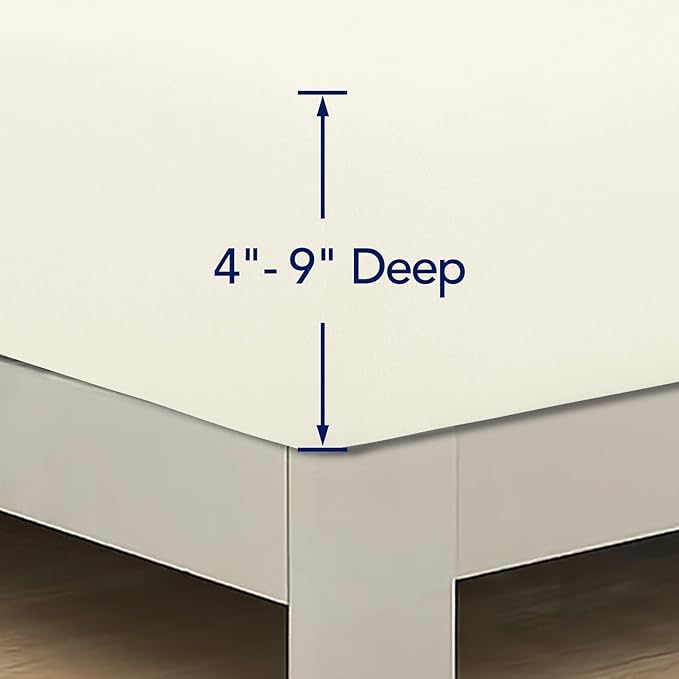 PureFit Stretchy Box Spring Cover Twin - Image 6