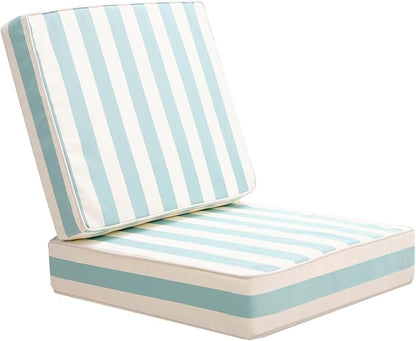 Outdoor Seat Cushions Set for Patio Furniture Deep Seating Patio Cushion Set by LEBENLIEBEFOLLOWUS