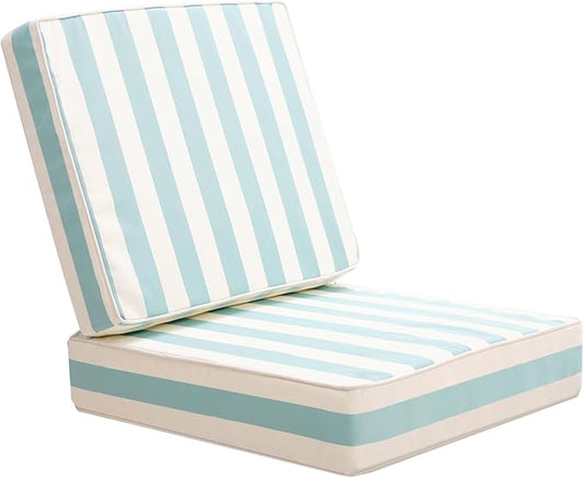 Outdoor Seat Cushions Set for Patio Furniture Deep Seating Patio Cushion Set by LEBENLIEBEFOLLOWUS