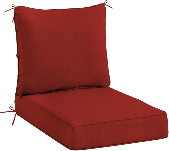 Sundale Outdoor Olefin Deep Seat Cushion, Patio Chair Cushion and Pillow by SundaleOutdoor