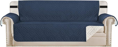 H.VERSAILTEX Reversible Sofa Slipcover Furniture Protector Water Resistant 2" by HVERSAILTEX