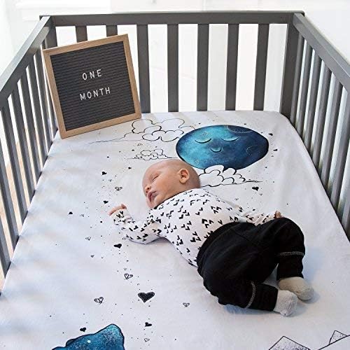 JumpOff Jo - Fitted Crib Sheet, Super Soft 100% Cotton Sheet - Image 3