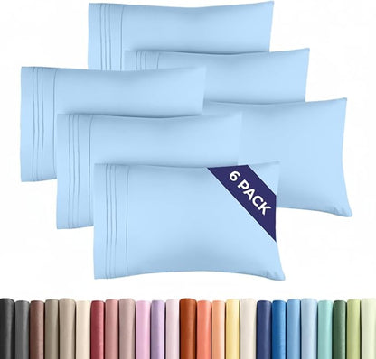 King Pillow Cases Set of 6 by CGKUnlimited