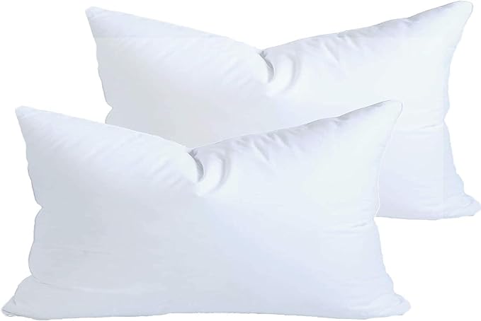 MoonRest® Synthetic Down Alternative 12x21 Lumbar Pillow Insert Form, by MoonRest