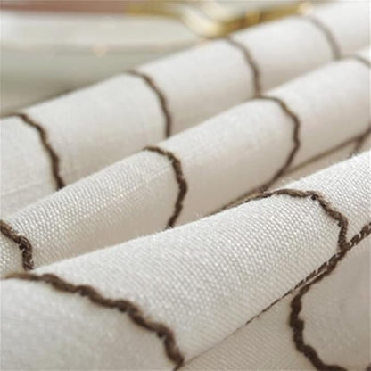 Simple Bedside Table Tassel Cover Cloth, Tablecloth Cover Towel, Suitable - Image 3