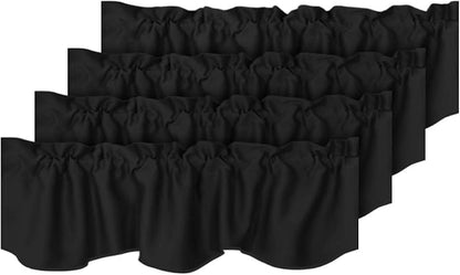 H.VERSAILTEX 4 Panels Blackout Curtain Valances by HVERSAILTEX