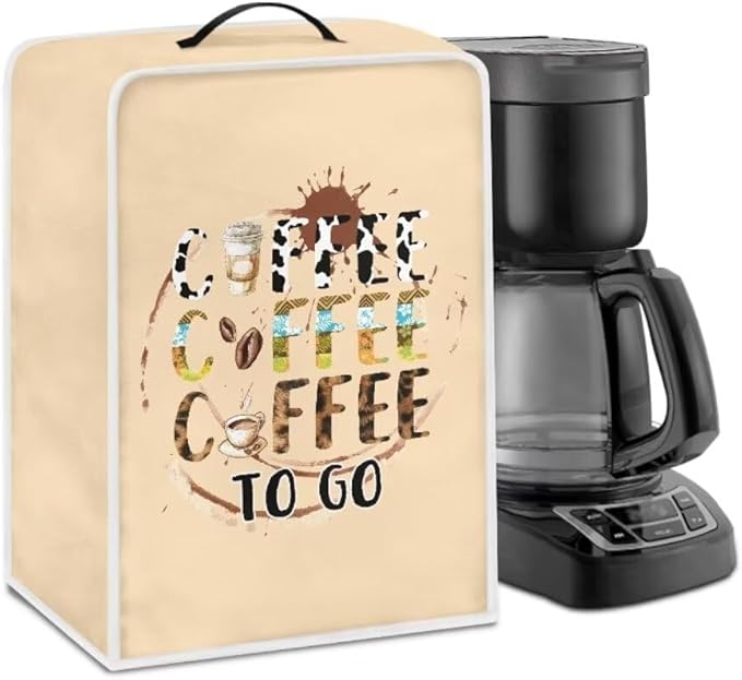 Mumeson Coffee Cup Coffee Maker Cover, Modern Stand Mixer Cover, Coffee Beans by Mumeson
