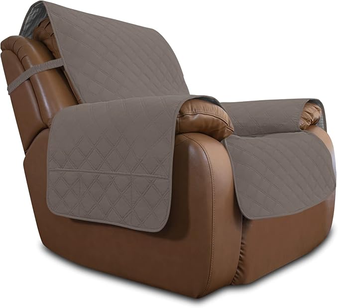 Easy-Going Sofa Slipcover Waterproof Oversized Recliner Chair Cover Non-Slip by Easy-Going