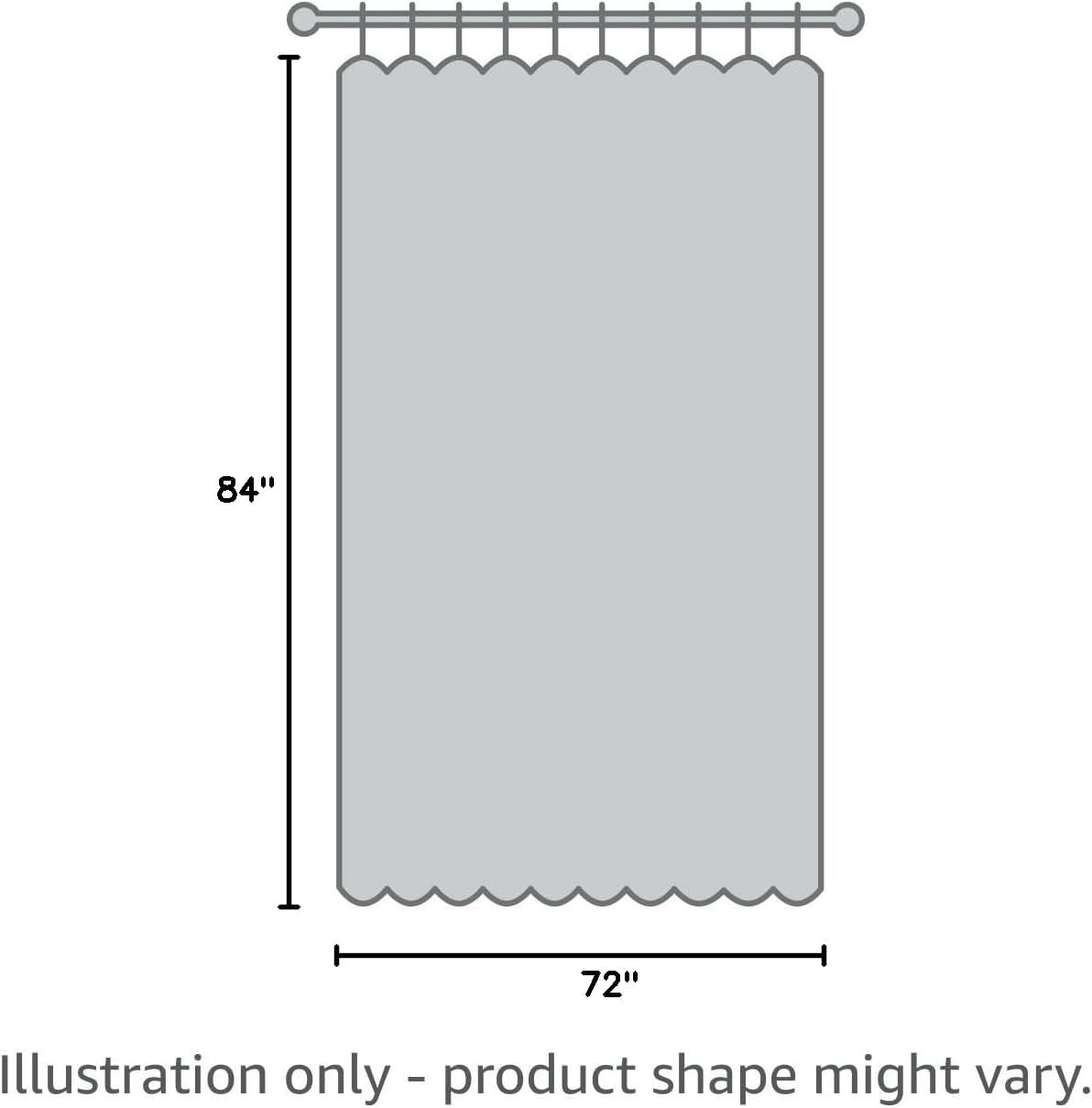 blackout curtains 72 inch extra wide for bedroom, view 9
