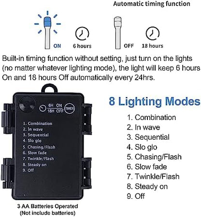 Juegoal Lighted Artificial Halloween Black Christmas Tree, 4FT Black Tinsel Pine Tree with 70 LED Purple Lights, 8 Modes & Timer for Home Party Decorations