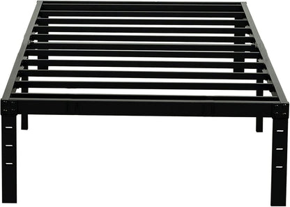 wulanos twin size bed frame 18 inches tall, main product view