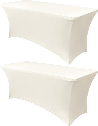 Obstal 8Ft Stretch Spandex Table Cover by Obstal