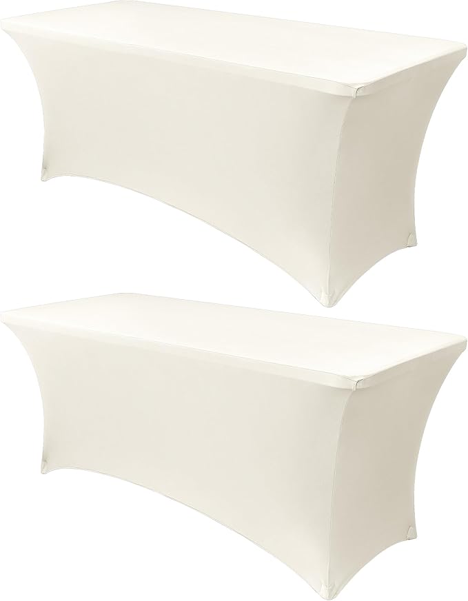 Obstal 6ft Stretch Spandex Table Cover by Obstal