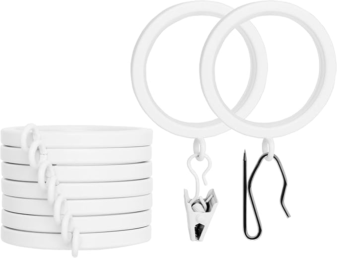 BlastHome® Luxury Curtain Rings by BlastHome