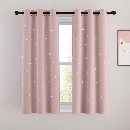NICETOWN Star Hollow Out Curtains by NICETOWN