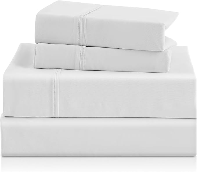 Twin Sheet Set - 3 Piece Super Soft Breathable Bed Sheet & Pillowcase Set by COZYSMILE